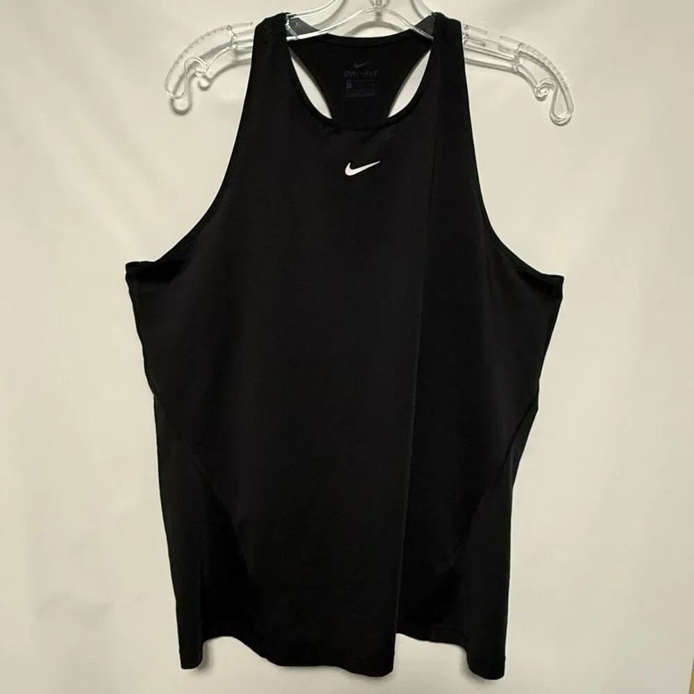 Nike dri fit women’s black tank top size XL